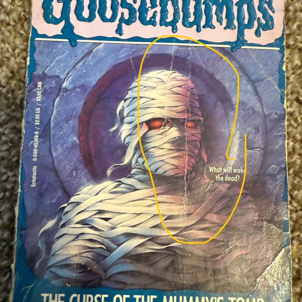 2 Books goosebumps ‘welcome to camp nightmare’ & ‘the curse of the mummy’s tomb’ - Picture 13 of 14